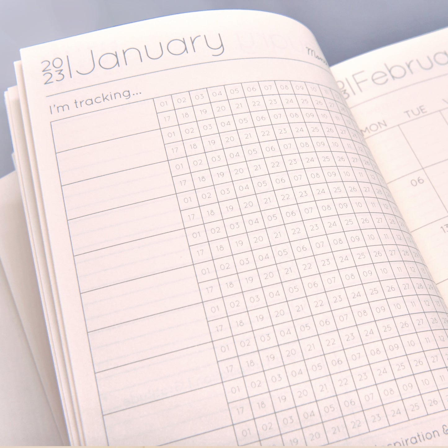 2023 Daily Planner in Professional Black