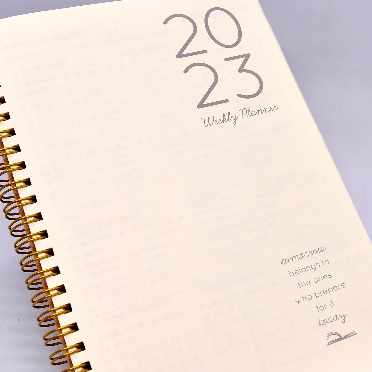 2023 Weekly Planner in Professional Black