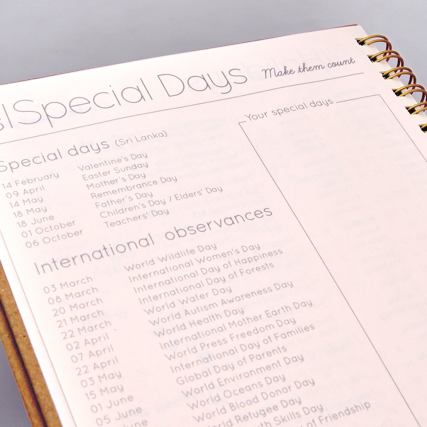 2023 Weekly Planner in Professional Black